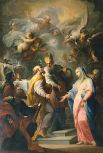 Marriage of Virgin Mary by Giovanni Camillo Sagrestani