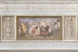 The Martyrdom of Saint John the Evangelist in Rome by Giovanni Chiarini