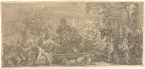 Adoration of the Magi by Giovanni Coli