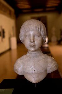 Bust of a child
