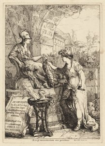 Exegi Monumentum (Art Inscribing Minerva