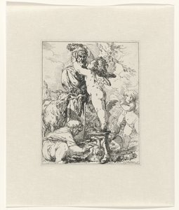 Putti Offering to the God Terminus by Giovanni David