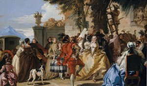 A Dance in the Country by Giovanni Domenico Tiepolo