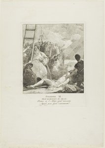 Christ is Nailed to the Cross, plate eleven from Stations of the Cross