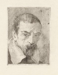 Old Man with a Beard and a Bare Head, from the Raccolta di Teste (Collection of Heads)