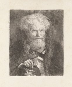 Old Man with a Helmet, from the Raccolta di Teste (Collection of Heads) by Giovanni Domenico Tiepolo