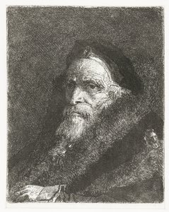 Old Man in Fur Coat Collection of Heads (series title) Raccolta di Teste (series title)
