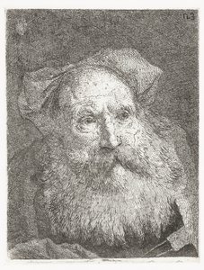 Old Man with Beard (series title: Collection of Heads)