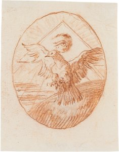 Dove and Eye of God, Symbol of the Holy Spirit