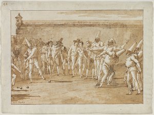 The Game of Bowls by Giovanni Domenico Tiepolo
