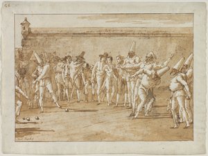 The Game of Bowls by Giovanni Domenico Tiepolo