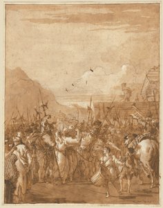 The Parting of Saints Peter and Paul by Giovanni Domenico Tiepolo