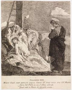Via Crucis - Station XIII. Jesus is Taken down from the Cross