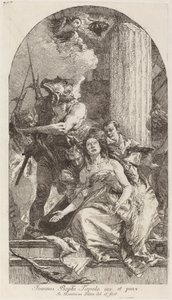 Martyrdom of Saint Agatha by Giovanni Domenico Tiepolo after Giovanni Battista Tiepolo
