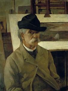 Self-portrait by Giovanni Fattori