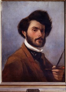 Self-portrait at the age of 29 by Giovanni Fattori