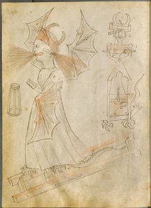 The Fire Witch from: Bellicorum Instrumentorum Liber, cum Figuris