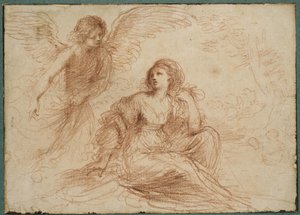 An angel appearing to Hagar and Ishmael, c.1653
