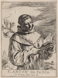 Saint Anthony of Padua by Giovanni Francesco Barbieri, called Guercino