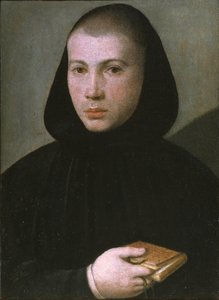 Portrait of a young Benedictine monk, First Half of 16th century