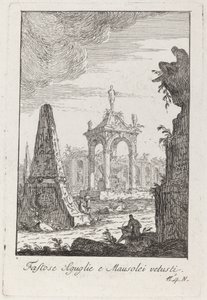 Sumptuous Spires and Ancient Mausoleums by Giovanni Francesco Costa
