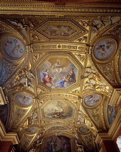 Ceiling of the Parade Room and Cabinet on the Water of the Summer Apartment of Queen Anne of Austria by Giovanni Francesco Romanelli