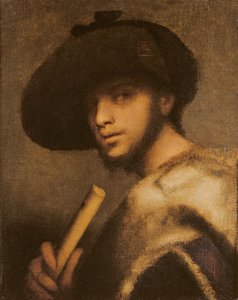 A Piper by Giovanni Girolamo Savoldo