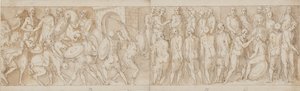 Modern restoration (XL); a German chief surrenders (XLI); a visit to the Roman camp (beginning of XLII)