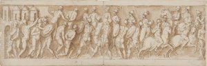 Sarmatian Leaders are Captured by Surprise and Their Houses Set on Fire by the Romans; the Arrival of Legionaries and the Emperor
