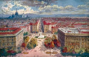 Milan: Panorama from the Castle