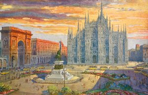 Milan: Piazza del Duomo