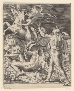 Hercules Kills the Centaur Nessus (Scenes with Hercules)