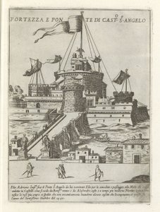 Castle and Bridge of the Holy Angel by Giovanni Maggi