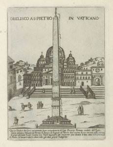 Vatican Obelisk by Giovanni Maggi