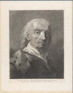 Portrait of artist Giovanni Battista Piazzetta by Giovanni Marco Pitteri