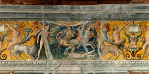 Apollo Killing with Arrows the Niobides (Detail)
