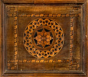 Lignaean Canonical Choir, Inlaid by Giovanni Maria Platina (1484), Lower Stall by Giovanni Maria Platina