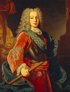 Portrait of Philip V of Spain by Giovanni Maria delle called Mulinaretto Piane