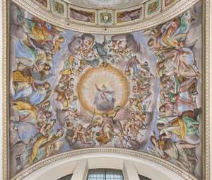 God in Glory and Musician Angels by Giovanni Mauro della Rovere