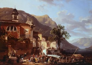 Procession in Riva al Lago