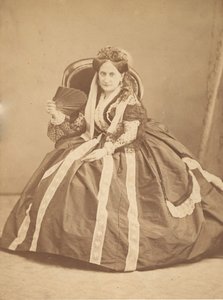 La Comtesse Seated with Fan by Giovanni Morotti