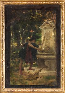 At the Fountain