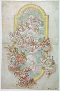 Ceiling with Jupiter, Jun, 1718–30