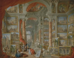 Modern Rome by Giovanni Paolo Panini