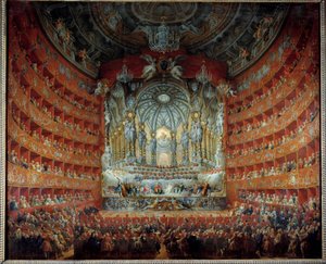 Concert given at the theatre Argentina in Rome on 15 July 1747 on the occasion of the marriage of the dolphin Louis de France with Marie Josephe of Saxony