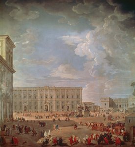 View of Quirinale and Piazza di Monte Cavallo