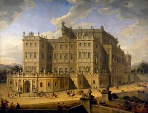View of the Castle of Rivoli by Giovanni Paolo Pannini