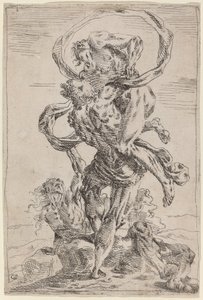 Hercules and Antaeus by Giovanni Pietro Possenti