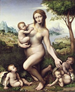 Leda with her Children