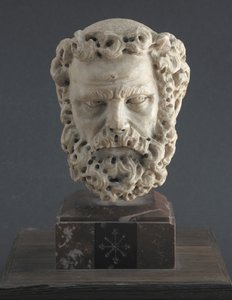 Head of a Bearded Man by Giovanni Pisano